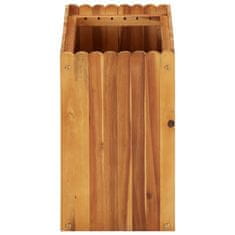 Vidaxl Visoka greda 50x30x50 cm trden akacijev les