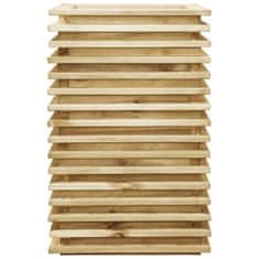 Vidaxl Visoka greda 50x50x80 cm impregnirana borovina