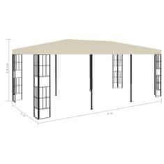 shumee Paviljon 3x6 m krem