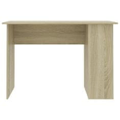 Vidaxl Pisalna miza sonoma hrast 110x60x73 cm iverna plošča