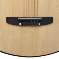 Greatstore Akustična kitara s 6 strunami 38" lipov les