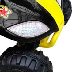 Vidaxl Otroci Quad bicikel električni Rumena in Črna
