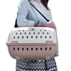 Stefanplast TRAVEL SMART siva/bež Zolux