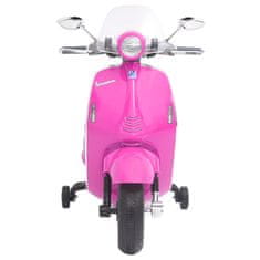 Vidaxl Otroški motor Vespa GTS300 roza