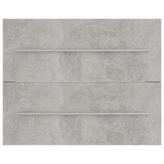 Vidaxl Omarica za umivalnik betonsko siva 60x38,5x48 cm iverna plošča