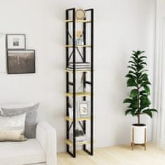 Vidaxl Visoka omara 40x30x210 cm trdna borovina