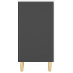 Greatstore Komoda siva 103,5x35x70 cm iverna plošča