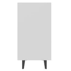 Vidaxl Komoda bela 103,5x35x70 cm iverna plošča