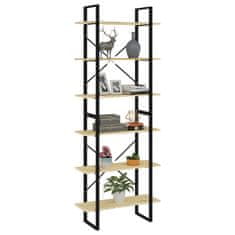 Vidaxl Visoka omara 80x30x210 cm trdna borovina