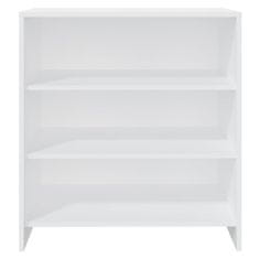 Vidaxl Komoda bela 70x40,5x75 cm iverna plošča