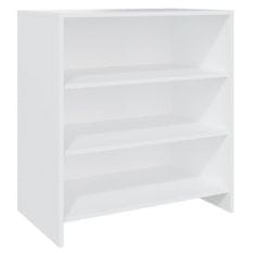 Vidaxl Komoda bela 70x40,5x75 cm iverna plošča