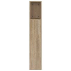 Vidaxl Vzglavna omarica sonoma hrast 160x18,5x104,5 cm