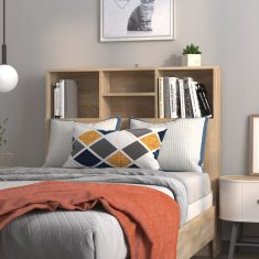 Vidaxl Vzglavna omarica sonoma hrast 100x19x103,5 cm