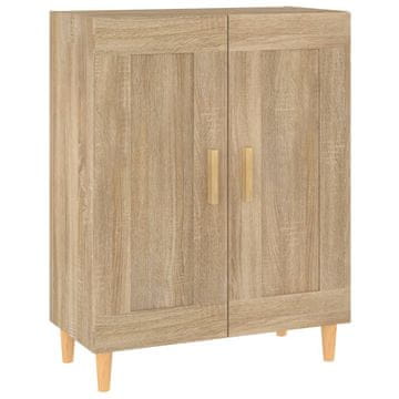 Vidaxl Komoda sonoma hrast 69,5x34x90 cm konstruiran les