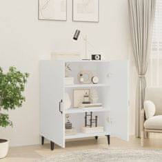 Vidaxl Komoda bela 70x34x90 cm konstruiran les