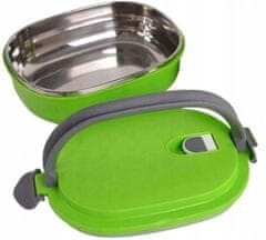 hurtnet Prenosna ovalna termo posoda za hrano Lunchbox 0,5L 2kosa