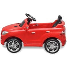 Vidaxl Električni avtomobil Mercedes Benz ML350 rdeč 6V z daljincem
