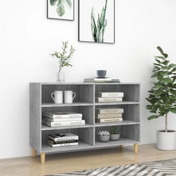 Vidaxl vidaXL Predalnik, siv hrast sonoma, 103,5 x 35 x 70 cm
