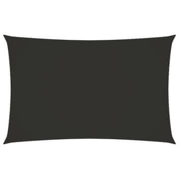 Vidaxl Senčno jadro oksford blago pravokotno 2,5x5 m antracitno