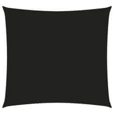 Vidaxl Senčno jadro oksford blago kvadratno 3,6x3,6 m črno