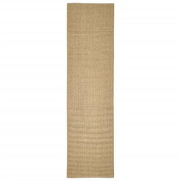 Vidaxl Preproga naravni sisal 66x250 cm