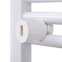 Vidaxl Kopalniški cevni radiator za centralno ogrevanje zaobljen 500x1160 mm
