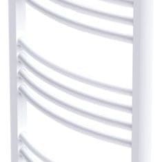 Greatstore Kopalniški cevni radiator za centralno ogrevanje zaobljen 500x764 mm