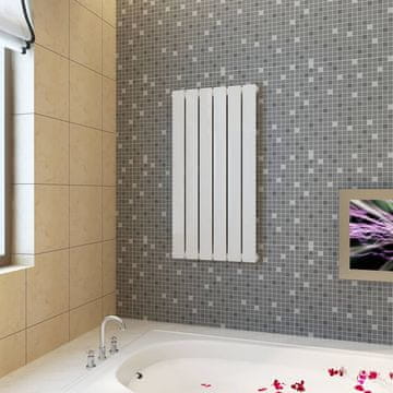 Vidaxl vidaXL Ogrevalni panelni radiator bel 465 x 900 mm