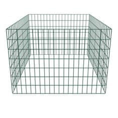 Vidaxl Kvadratni mrežasti vrtni kompostnik 100x100x70 cm