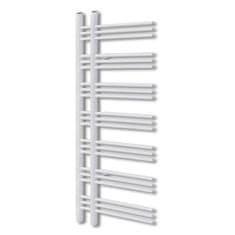 Vidaxl Kopalniški cevni radiator za centralno ogrevanje E oblike 600x1400 mm