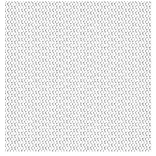 Vidaxl Vrtna žična ograja nerjaveče jeklo 100x85 cm 45x20x4 mm