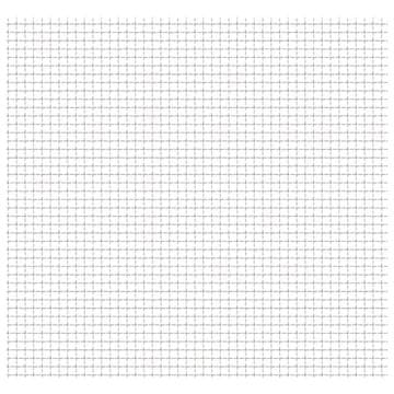 Vidaxl vidaXL Mrežasta ograja iz nerjavečega jekla 100x85 cm, 31x31x3 mm