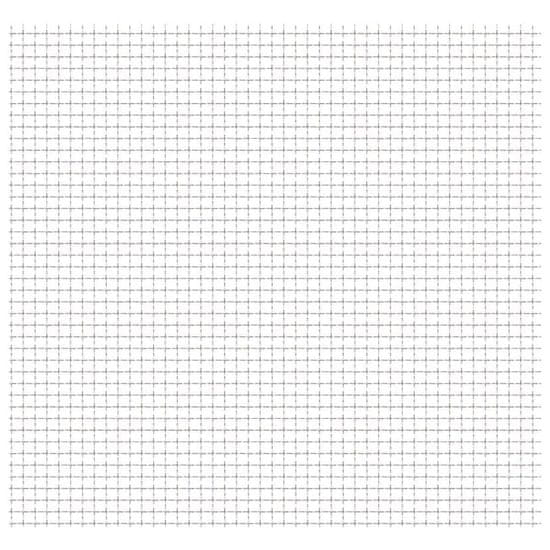Vidaxl Vrtna žična ograja nerjaveče jeklo 100x85 cm 31x31x3 mm