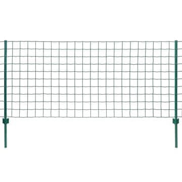 Vidaxl Evro ograja iz jekla 20x1,5 m zelena