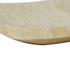 Vidaxl Umivalnik 50x35x12 cm marmor krem