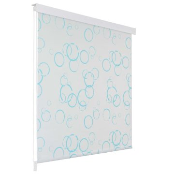 Vidaxl Rolo zavesa za prho 120x240 cm mehurčki