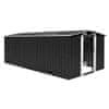 Vidaxl Vrtna lopa 257x489x181 cm kovinska antracitna