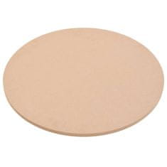 Vidaxl Površina za mizo okrogla iz MDF-ja 700x18 mm