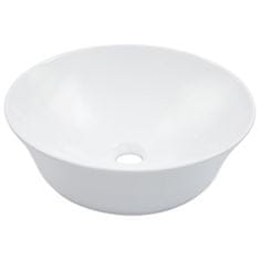 Vidaxl Umivalnik 41x12,5 cm keramičen bel