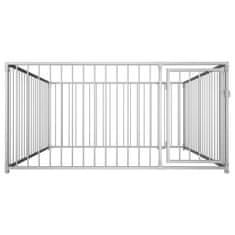 Vidaxl Zunanji pasji boks 200x200x100 cm