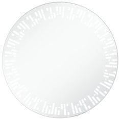 Greatstore Kopalniško LED ogledalo 60 cm