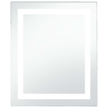 Vidaxl Kopalniško LED ogledalo s senzorjem na dotik 60x80 cm