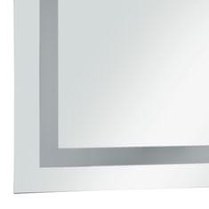 Vidaxl Kopalniško LED ogledalo s senzorjem na dotik 60x80 cm