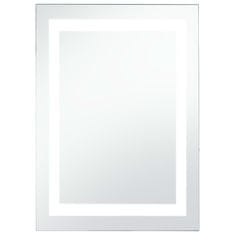 Vidaxl Kopalniško LED ogledalo s senzorjem na dotik 60x100 cm
