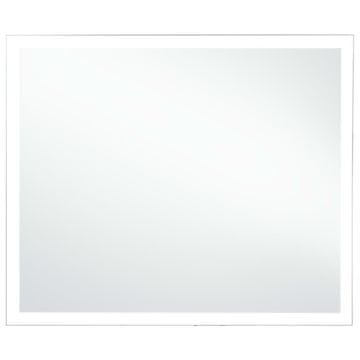Vidaxl Kopalniško LED stensko ogledalo 60x50 cm