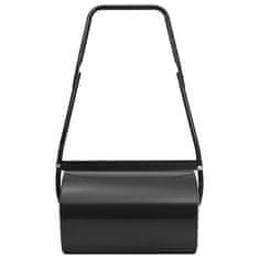 Vidaxl Valjar za travo črn 63 cm 50 L