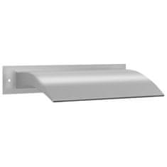 Vidaxl Vodni slap za bazen srebrn 45x9x26 cm nerjaveče jeklo