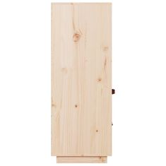 Vidaxl Visoka omara 67x40x108,5 cm trdna borovina