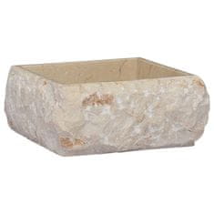 shumee Umivalnik krem 30x30x13 cm marmor