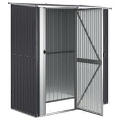 Vidaxl Vrtna lopa antracit 180,5x97x209,5 cm pocinkano jeklo